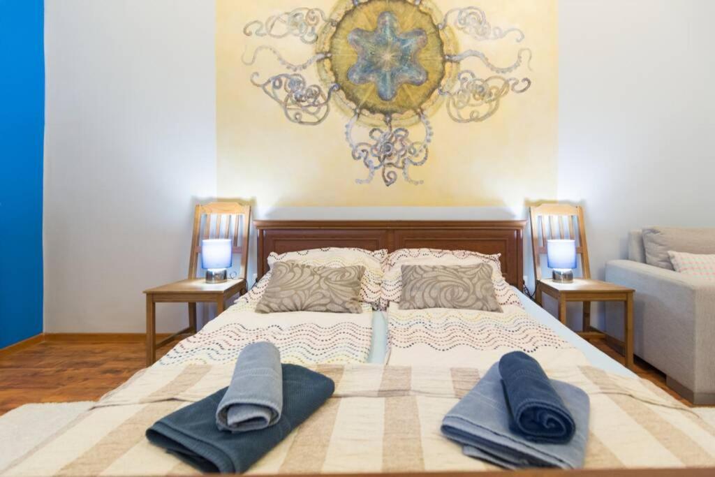 The Quiet Blue Home In The City Center! Krakow Ngoại thất bức ảnh
