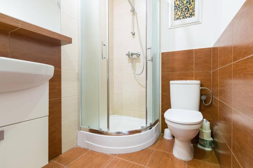 The Quiet Blue Home In The City Center! Krakow Ngoại thất bức ảnh